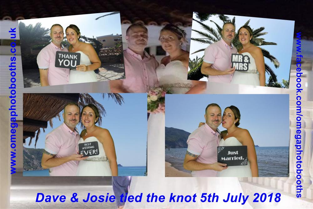 Josie & Dave's wedding  | View more photos from the event at gallery.omegaphotobooths.co.uk/u/Omega-Photobooths/Josie-Daves-wedding